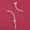 Indo Western Plam Cuffring with Rhodium Plating Gold Plating Mehndi Plating