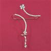 Indo Western Plam Cuffring with Rhodium Plating Gold Plating Mehndi Plating