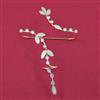 Indo Western Plam Cuffring with Rhodium Plating Gold Plating Mehndi Plating