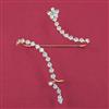 Indo Western Plam Cuffring with Rhodium Plating Gold Plating Mehndi Plating