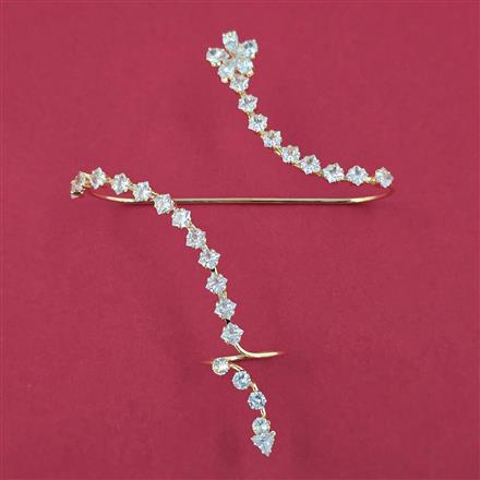Indo Western Plam Cuffring with Rhodium Plating Gold Plating Mehndi Plating