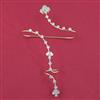 Indo Western Plam Cuffring with Rhodium Plating Gold Plating Mehndi Plating