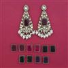 Indo Western Changeable Earring with Mehndi Plating