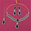 Indo Western Classic Necklace with Mehndi Plating