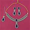 Indo Western Classic Necklace with Mehndi Plating