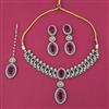 Indo Western Classic Necklace with Mehndi Plating