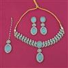 Indo Western Classic Necklace with Mehndi Plating