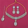 Indo Western Classic Necklace with Mehndi Plating