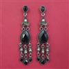 Indo Western Classic Earring with Black Plating
