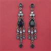 Indo Western Classic Earring with Black Plating