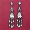 Indo Western Classic Earring with Black Plating