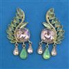 Indo Western Classic Earring with Mehndi Plating