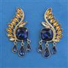 Indo Western Classic Earring with Mehndi Plating
