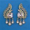 Indo Western Classic Earring with Mehndi Plating