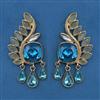 Indo Western Classic Earring with Mehndi Plating