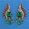 Indo Western Classic Earring with Mehndi Plating