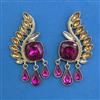 Indo Western Classic Earring with Mehndi Plating