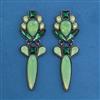 Indo Western Classic Earring with Black Plating