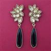 Indo Western Long Earring with Mehndi Plating