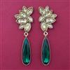 Indo Western Long Earring with Mehndi Plating