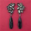 Indo Western Classic Earring with Black Plating