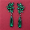Indo Western Classic Earring with Black Plating