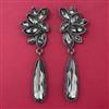 Indo Western Classic Earring with Black Plating
