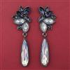 Indo Western Classic Earring with Black Plating