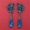 Indo Western Classic Earring with Black Plating
