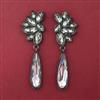 Indo Western Classic Earring with Black Plating