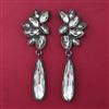 Indo Western Classic Earring with Black Plating
