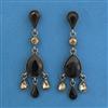 Indo Western Classic Earring with Black Plating