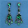 Indo Western Classic Earring with Black Plating