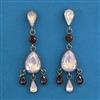 Indo Western Classic Earring with Black Plating