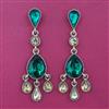 Indo Western Classic Earring with Mehndi Plating