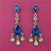 Indo Western Classic Earring with Mehndi Plating
