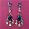 Indo Western Classic Earring with Mehndi Plating