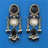 Indo Western Birds Earring with Mehndi Plating