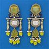 Indo Western Birds Earring with Mehndi Plating