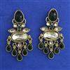 Indo Western Classic Earring with Mehndi Plating