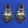 Indo Western Classic Earring with Mehndi Plating