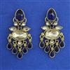 Indo Western Classic Earring with Mehndi Plating