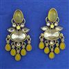 Indo Western Classic Earring with Mehndi Plating