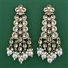 Indo Western Meenakari Earring with Mehndi Plating