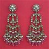 Indo Western Chand Earring with Mehndi Plating