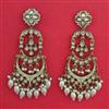 Indo Western Chand Earring with Mehndi Plating