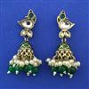 Indo Western Jhumki with Mehndi Plating