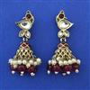 Indo Western Jhumki with Mehndi Plating