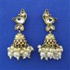 Indo Western Jhumki with Mehndi Plating