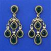 Indo Western Classic Earring with Mehndi Plating
